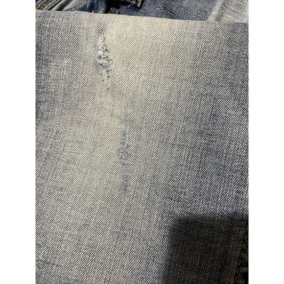 Departwest Buckle Mens Jeans Trouper Straight Leg Denim Size 31x32R Light Wash - Picture 6 of 14